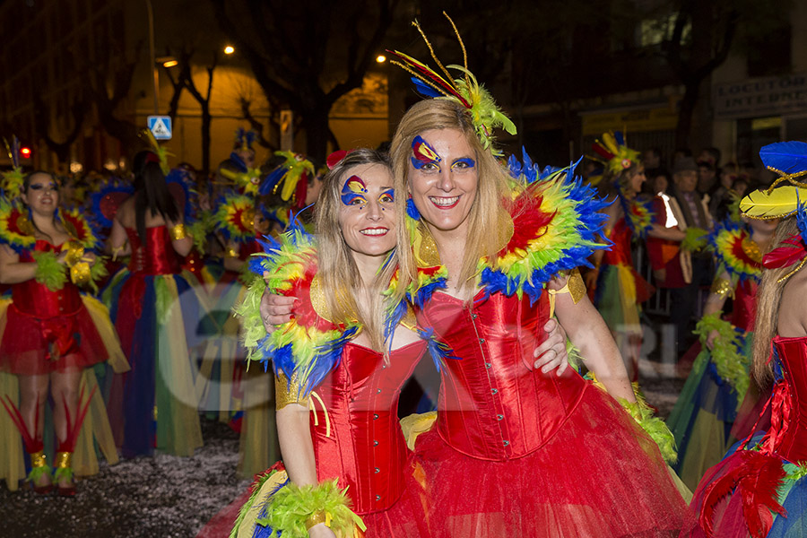 Rua del Carnaval de Les Roquetes del Garraf 2017